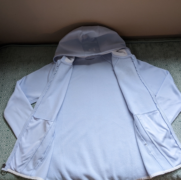 Girls Under Armour Zip Front Hoodie - Picture 5 of 10